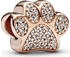 Pandora Sparkling paw print charm (781714C01)