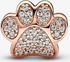 Pandora Sparkling paw print charm (781714C01)