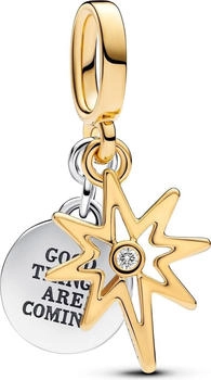 Pandora Dangle charm engravable north star diamond (763588C01)