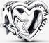 Pandora Cut-out heart and star charm (792829C00)