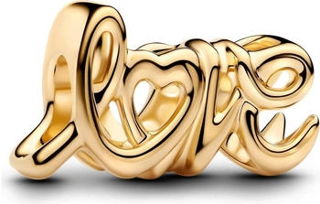 Pandora Handwritten love charm gold (763055C00)