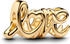 gold (763055C00): Pandora Handwritten love charm