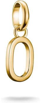 Thomas Sabo Charm-Anh&auml;nger Buchstabe O Connect vergoldet (CC1221-413-39)