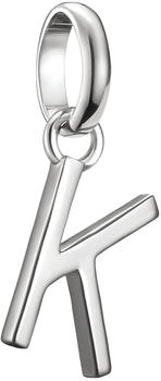 Thomas Sabo Charm-Anh&auml;nger Buchstabe K Connect silber (CC1217-001-21)
