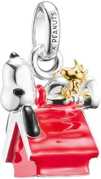Thomas Sabo Snoopy mit Woodstock Hundeh&uuml;tte PEANUTS Connect (CC1305-427-10)