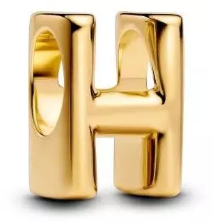 Pandora Buchstabe H Alphabet-Mini-Charm gold (763954C00)