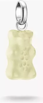 Thomas Sabo Charm-Goldb&auml;ren-Anh&auml;nger Connect Silber (CC1275-017) wei&szlig;