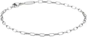 Thomas Sabo Charm-Armband Paperclip Silber (A2206-001-21)