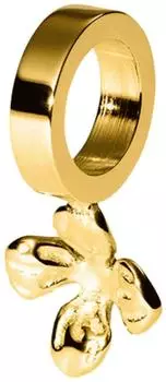 PURELEI Veilchen Geburtsblume Februar Charm gold