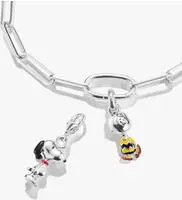 Thomas Sabo CC1304-664-4 Charm-Anh&auml;nger Charlie Brown Peanuts Connect