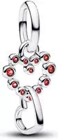 Pandora 794435C01 Charm-Anh&auml;nger Silber Verbundene Herzen
