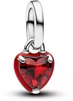 Pandora 793042C05 Anh&auml;nger Silber Rotes Chakra Herz