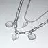 Pandora Gravierbarer quadratischer Anhänger, 925er Silber, Zirkonia (394009C01)