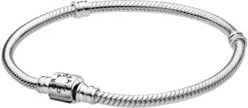 Pandora Moments Schlangen-Gliederarmband Zylinder-Verschluss Sterling Silber 18cm (594596C00-18)
