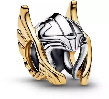 Pandora Marvel Thor Helm Charm, zweifarbig (764215C00)