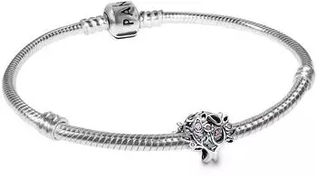 Pandora Charm-Armband Geschenk-Set Familienbaum, Silber, 18cm (21765-18)