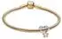 Pandora Damen-Armband Glücksstern und Herz, goldfarben, Starter-Set (68610-21)