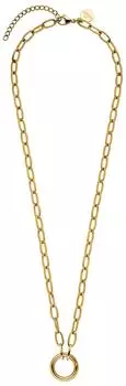 PURELEI Glow Charm Kette, Edelstahl, gold, 40-45cm