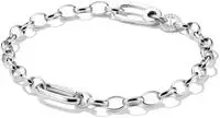Thomas Sabo C1202-M02-21-L17 Damen Charm-Armband Connect silberfarben