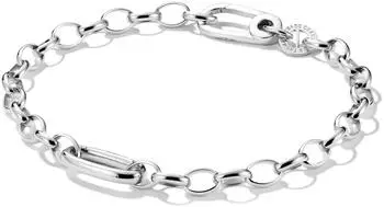 Thomas Sabo Charm Club Connect Armband Feinsilber, 17cm (C1202-M02-21-L17)