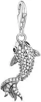 THOMAS SABO Charm-Einh&auml;nger "Koi mit Zirkoniasteinen" mit Zirkonia (synth.)