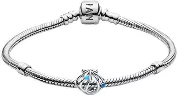 Pandora Charm-Armband Damen Silber Muschel Geschenkset, 21cm (31008-21)