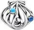 Pandora Charm-Armband Damen Silber Muschel Geschenkset, 21cm (31008-21)