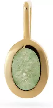 FAVS Charm Mix & Match Geburtsstein Mai, Aventurin, 925er Silber (89231791)
