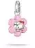 Thomas Sabo Hello Kitty Charm Blume, Feinsilber plattiert, pink (CC1358-M06-9)