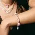 Thomas Sabo Hello Kitty Charm Blume, Feinsilber plattiert, pink (CC1358-M06-9)