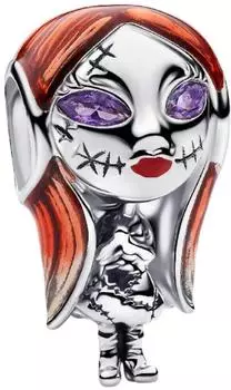 Pandora Disney Sally Charm, Sterlingsilber, Kristall (794765C01)