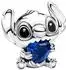 Pandora Disney Stitch Charm blaues Herz, 925 Silber (794731C01)