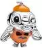 Pandora Disney Stitch Halloween Kürbis Charm, Silber (794730C01)