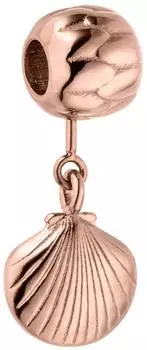 PURELEI LEI Seashell Charm, Edelstahl, rosegold