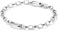 Thomas Sabo C1202-M02-21-L19 Damen Charm-Armband mit einem Connect-Link