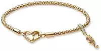 Pandora 28910 Damen-Armband Geschenkset Seepferdchen Goldfarben