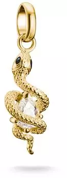 Thomas Sabo Charm Connect Schlangen-Anh&auml;nger mit Stein (CC1264-565-14)