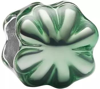 Pandora Mini-Charm gr&uuml;nes Kleeblatt, Sterling-Silber, Emaille (794817C01)