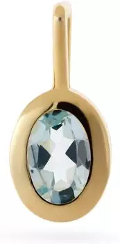 FAVS Charm Mix & Match Geburtsstein März, Topas, 925er Silber (89231794)