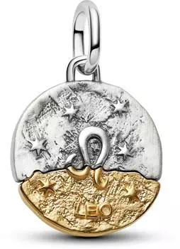 Pandora ME Charm Medaillon Sternzeichen L&ouml;we, bicolor, Zirkonia (794994C01)