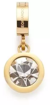 Leonardo Lacy Clip&Mix Anh&auml;nger Edelstahl, gold (026679)