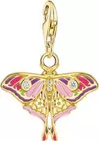 THOMAS SABO Charm-Einh&auml;nger "Charm Nachtfalter bunt" mit Zirkonia (synth.)