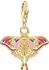 Thomas Sabo Charm-Anhänger Nachtfalter bunt, gold, Silber 925 (2209-565-7)