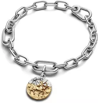 Pandora ME Charm Medaillon Sternzeichen Sch&uuml;tze, Bicolor, Zirkonia (794988C01)
