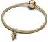 Pandora Kürbis-Vogelscheuche Charm-Anhänger, goldfarben (764770C01)