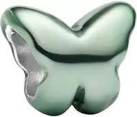 Pandora 794783C01 Mini Silber-Charm Gr&uuml;ner Schmetterling