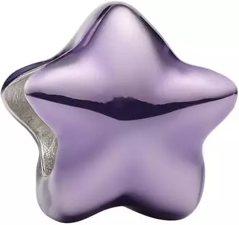 Pandora Mini-Charm violetter Stern, Sterling-Silber (794813C01)