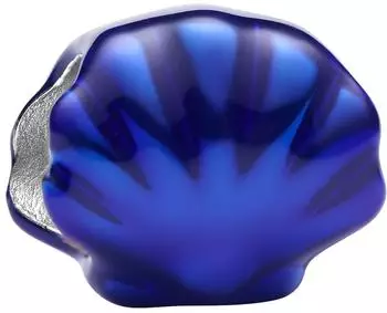 Pandora Mini-Charm Muschel blau, Sterling-Silber (794898C01)