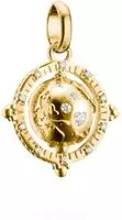 Thomas Sabo CC1348-M01-14 Charm-Anh&auml;nger Globus Goldfarben