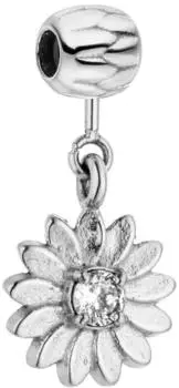 PURELEI LEI Sunflower Charm, Edelstahl, silber